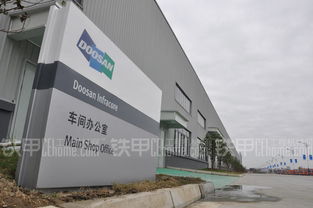 斗山小型挖掘机苏州工厂竣工